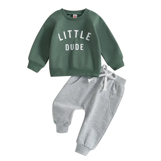 Mini Mode - Tufft "Little Dude"-set i bomull