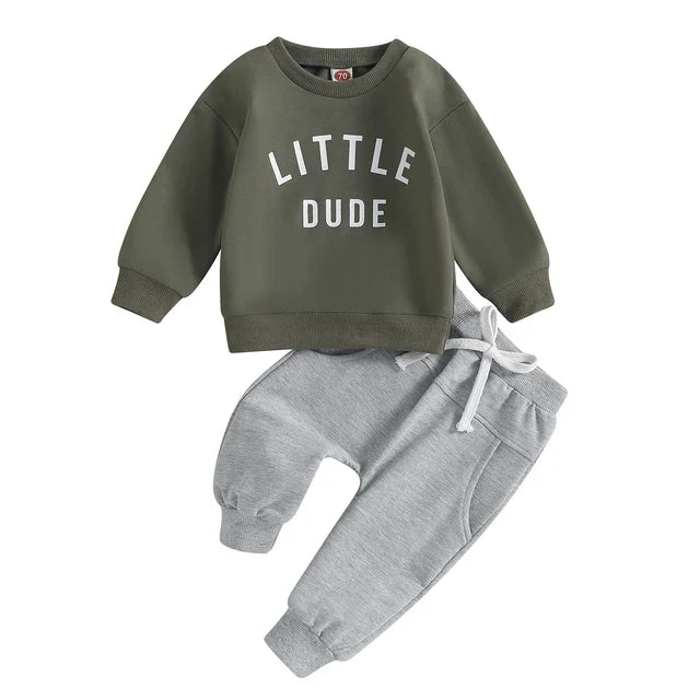 Mini Mode - Tufft "Little Dude"-set i bomull