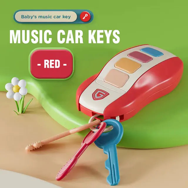 Music Bil Key - Melodiös åktur - Musikleksak