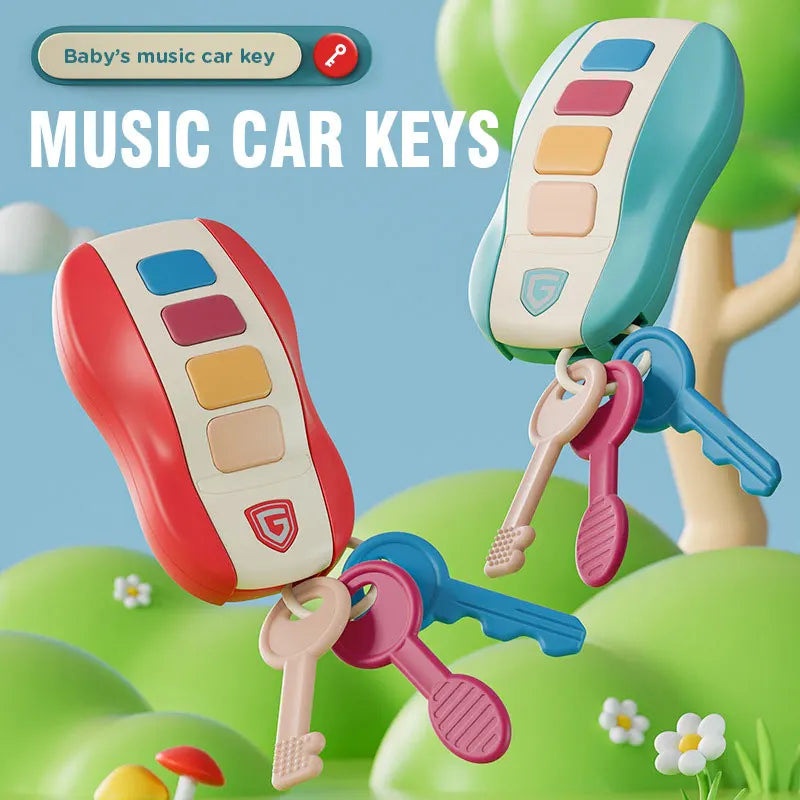 Music Bil Key - Melodiös åktur - Musikleksak