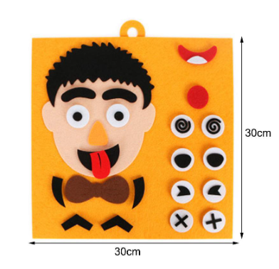 DIY Emotion Pussel | Creative with Faces - Känslopussel