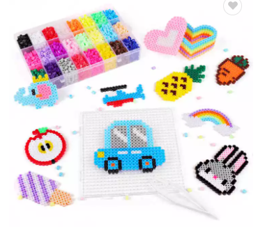 Fuse Beads | Låt kreativiteten flöda - Pärlplattor