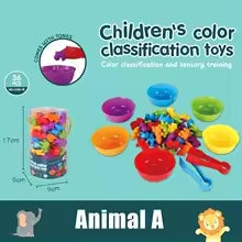 Rainbow Teddy Bears Leksaker - Pedagogisk & kreativ - Räknande regnbågsbjörnar