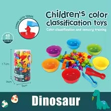 Rainbow Teddy Bears Leksaker - Pedagogisk & kreativ - Räknande regnbågsbjörnar