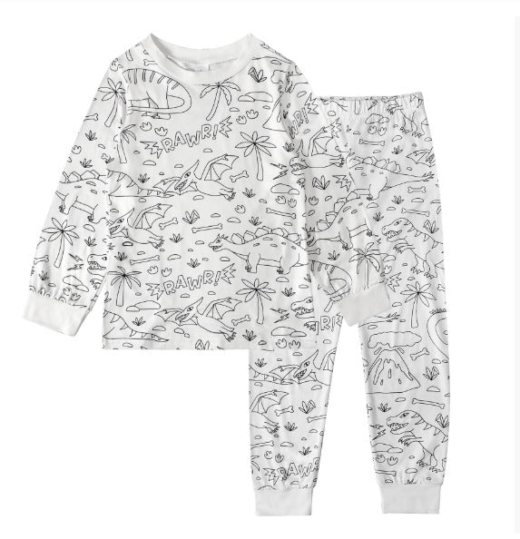 DIY Pajama Set – Färg & dröm – Colours Pyjamas-set för barn