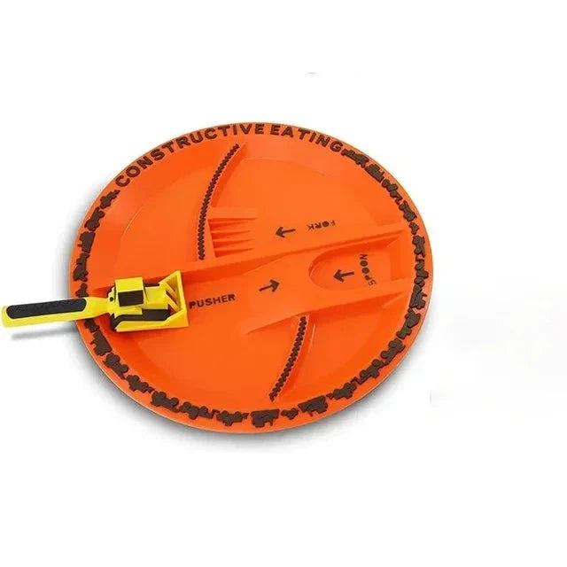 Construction Dinner Set - Aldrig mer bråk vid bordet - Kreativt bestickset