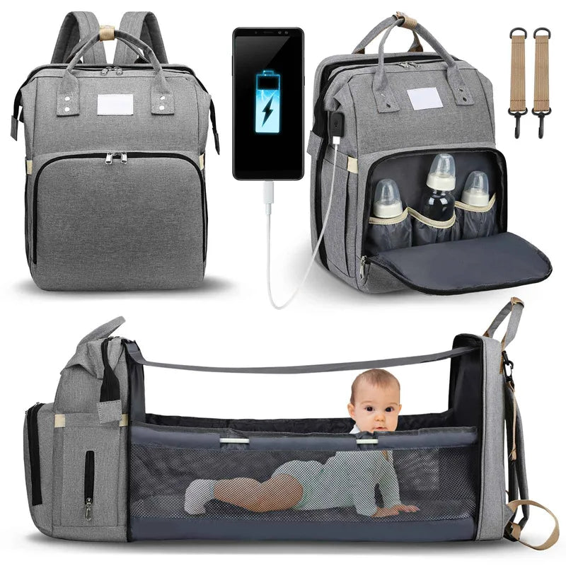 Travel Bag - Multifunktionell ryggsäck - Babyryggsäck