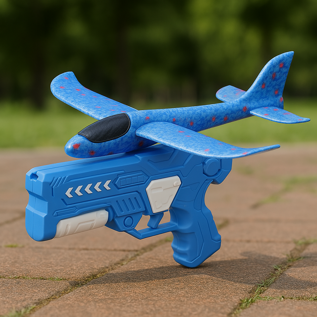 Foam Plane Launcher – Flyg iväg – Flygplansstartare