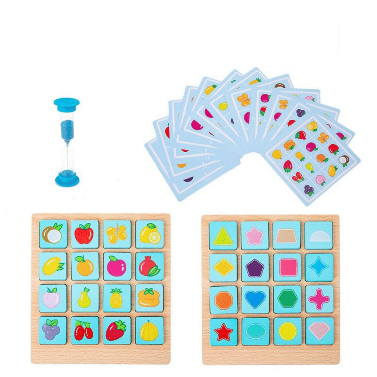 Memory Card Spel - Pusselspel | Braintrainer för små barn