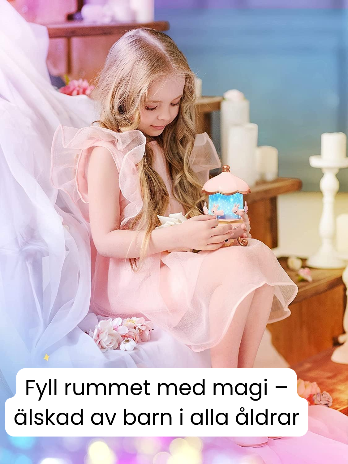 Drömprojektor ™ – Hjälper ditt barn att somna tryggt & lugnt