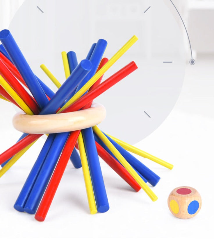 Mikado spel – plocka pinnar och vinn!