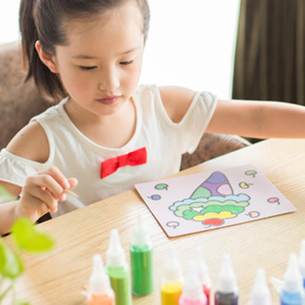 DIY Painting - Kreativ med sand - Målarset med sand