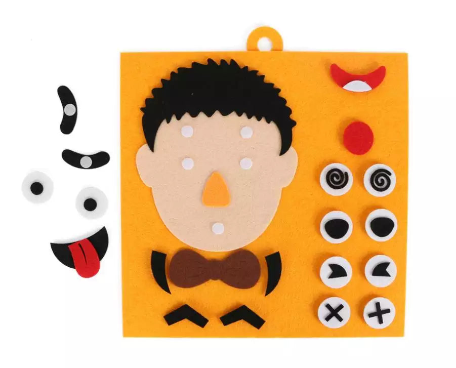 DIY Emotion Pussel | Creative with Faces - Känslopussel