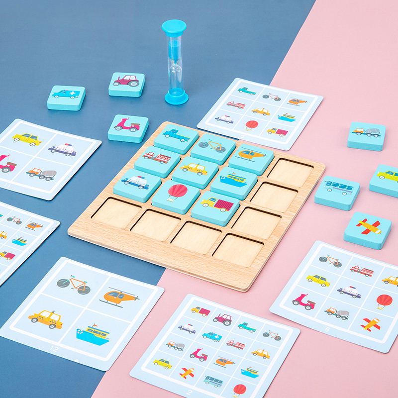 Memory Card Spel - Pusselspel | Braintrainer för små barn