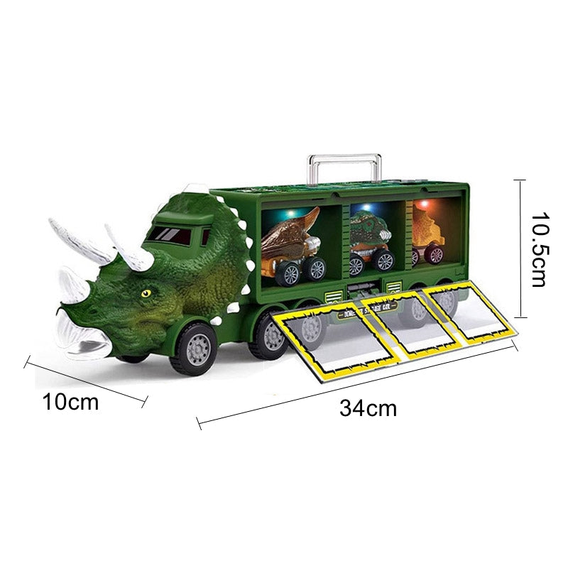 Dino Lastbil - Transportera dinosaurierna - Dinosaurie-lastbil