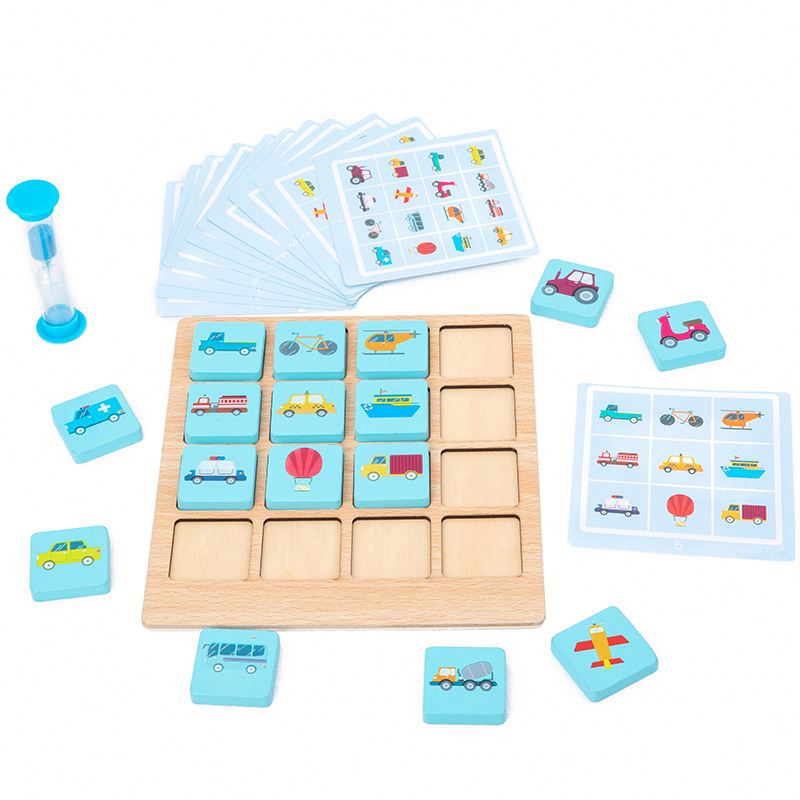Memory Card Spel - Pusselspel | Braintrainer för små barn