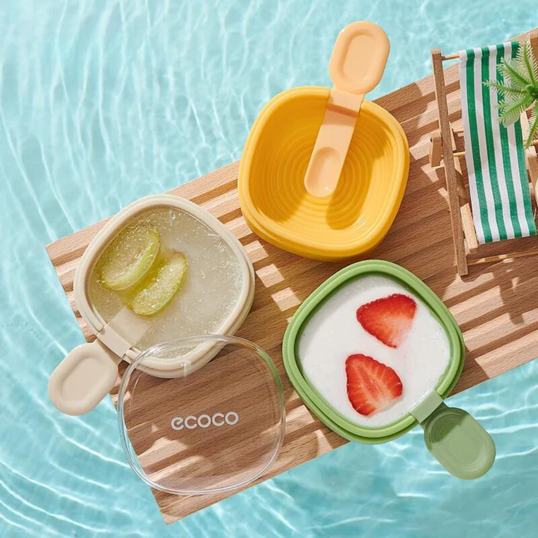 Ice Pop Maker Set - Uppfriskande kreativt - Glassformar av silikon