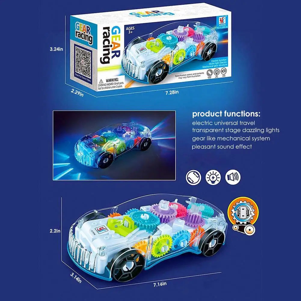 Concept Racing - Självlysande racerbil