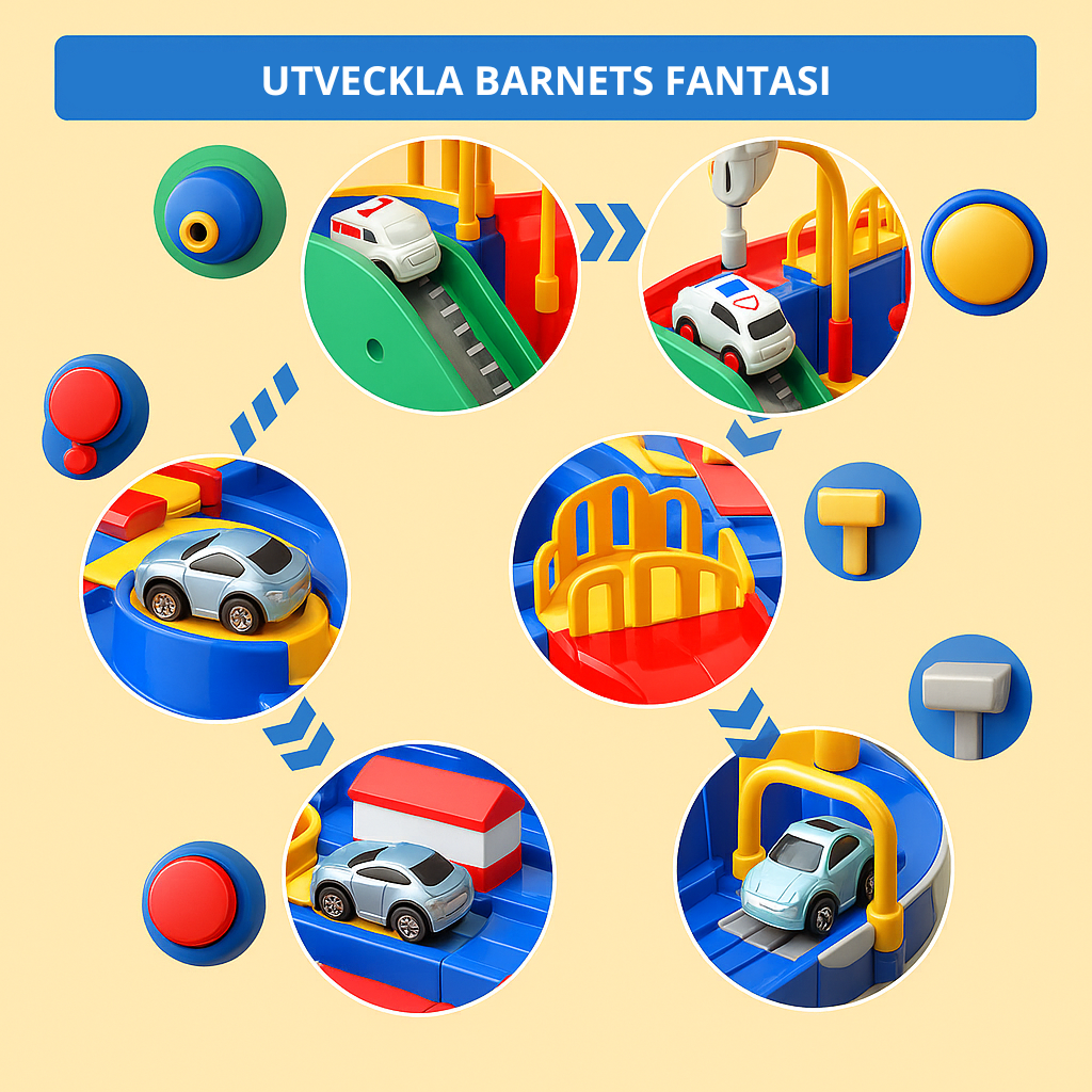 Biläventyr - Stadsbilen I Träna ditt barns hjärna