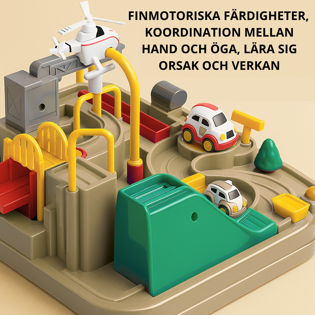 Biläventyr - Stadsbilen I Träna ditt barns hjärna