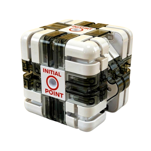 Labyrint Cube – Mindre stress, mer fokus  – Kubpussel leksak