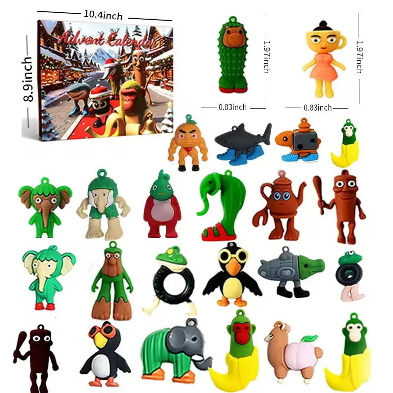 Premium Edition - Brainrot Meme Adventskalender  (24 överraskningar)