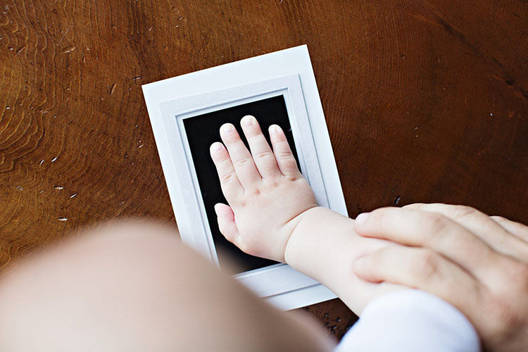 Baby Handprint Kit - Unikt minne av ditt barn - Kit för handavtryck