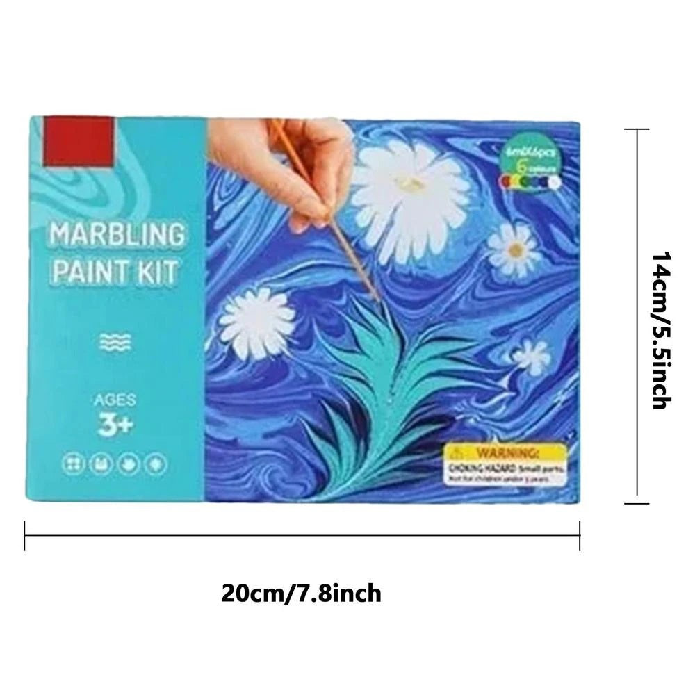 Water Marbling Paint Set™ - Färgglada vattenbaserade konstverk - Färgset