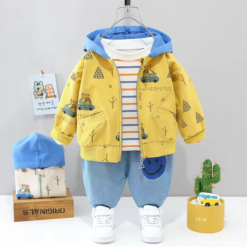 Mini Mode - Småbarn & äventyr  - 3-delige Kleding Set