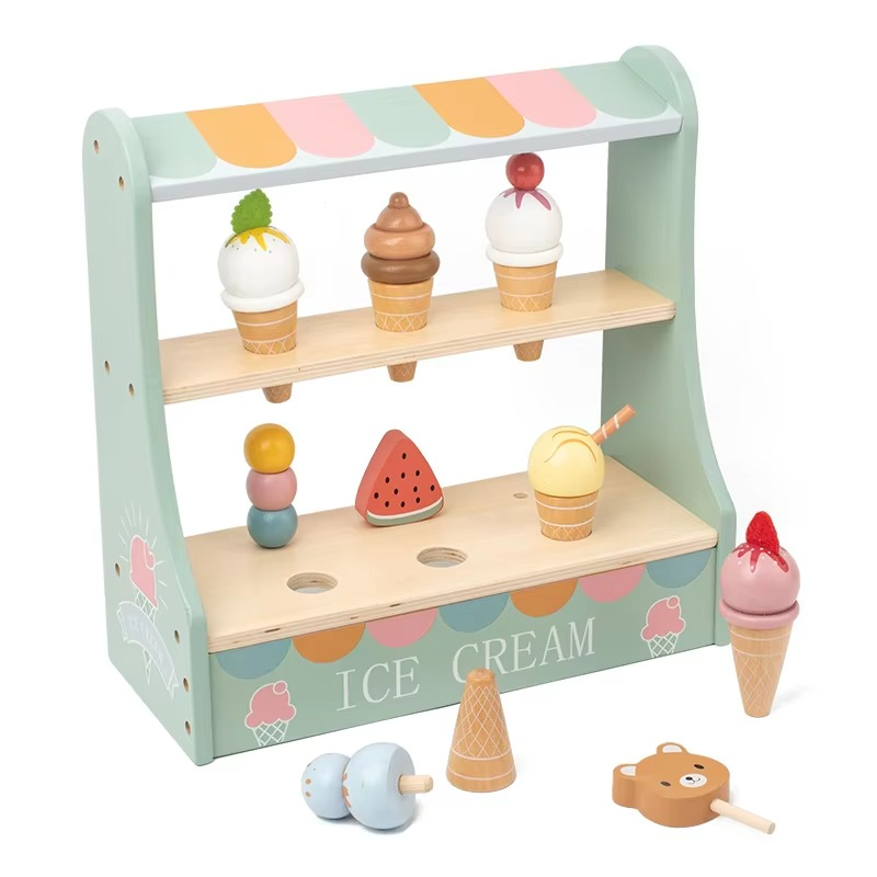 Ice Cream Playset - Kreativ och pedagogisk - lekset för glass