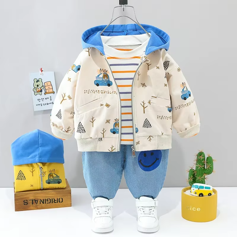 Mini Mode - Småbarn & äventyr  - 3-delige Kleding Set