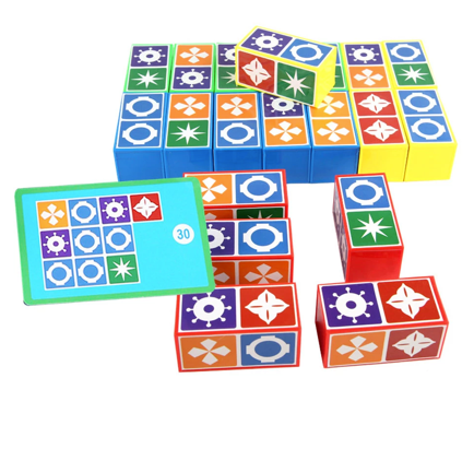 CubeGame - Hitta rätt match! - Blockspel