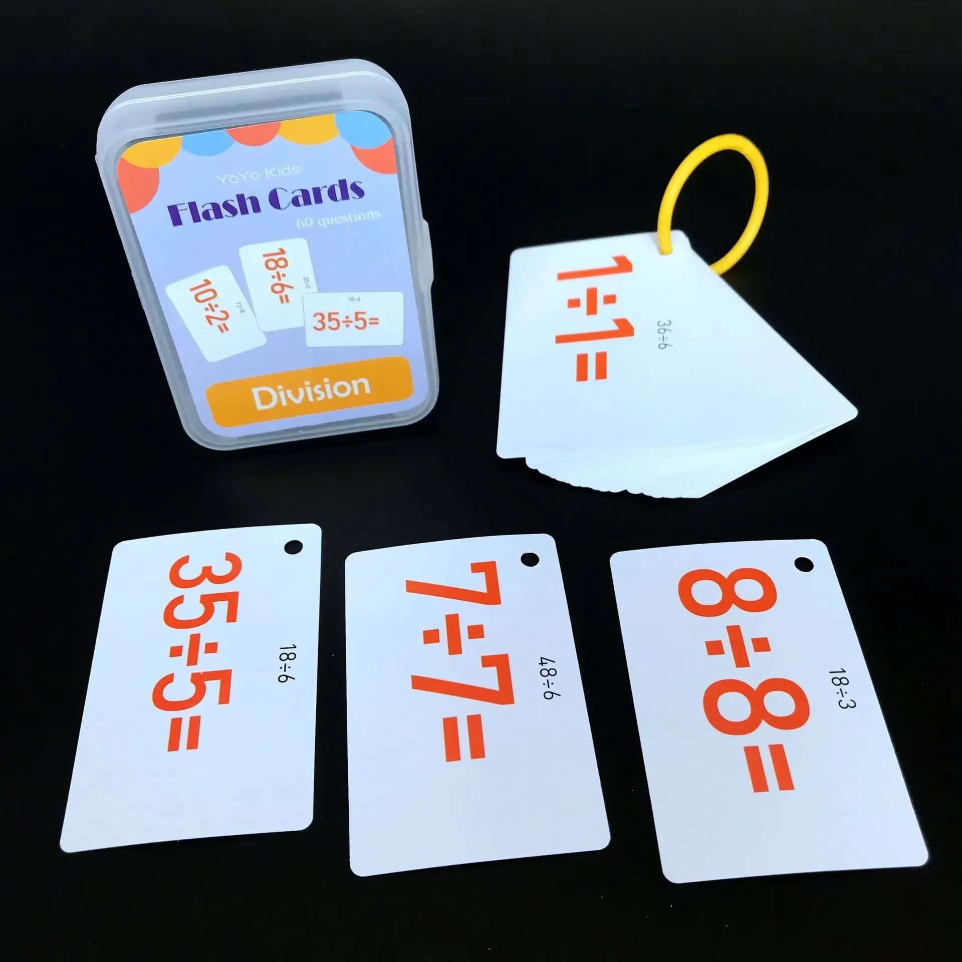 Math Flash Cards – Lekfullt sätt att lära sig räkna - aritmetiska kort
