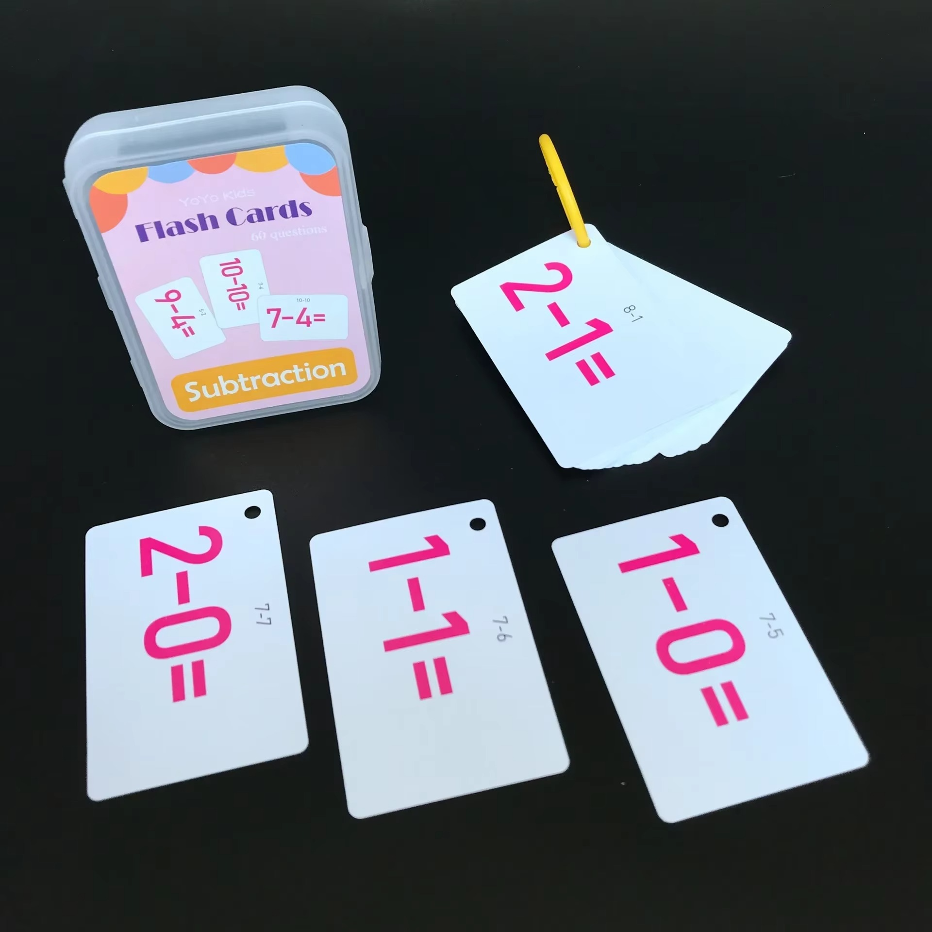 Math Flash Cards – Lekfullt sätt att lära sig räkna - aritmetiska kort