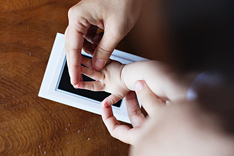 Baby Handprint Kit - Unikt minne av ditt barn - Kit för handavtryck