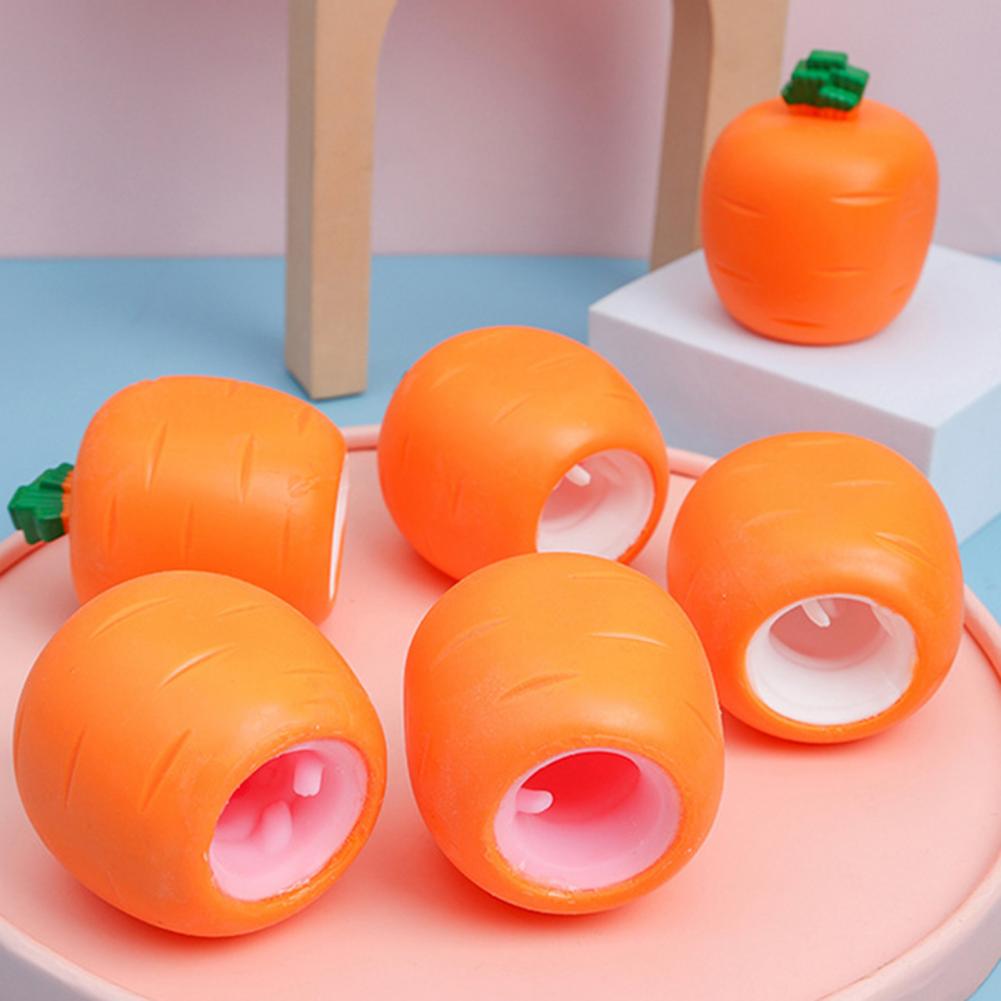 Squeeze Carrot - Krama, krama och avdramatisera - Fidget Toys