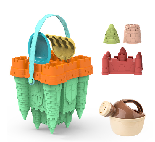 Beach Castle Play Set - Strandskoj för barn - Sandslottsset