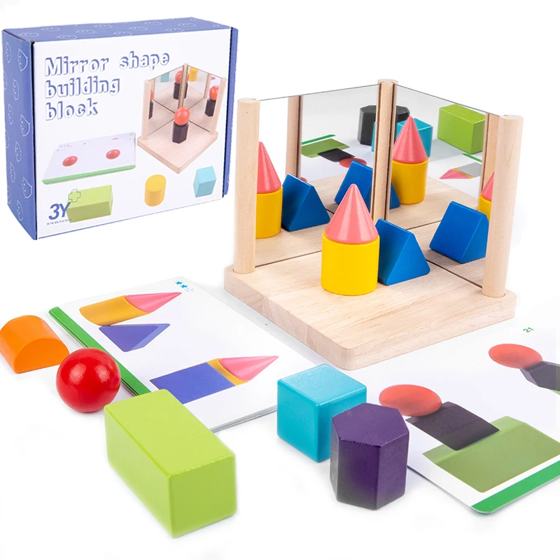 Reflection Play – Spegling och lärande - Pusselblock med spegel