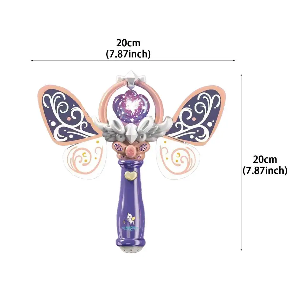 Butterfly Wand - Magisk fjärilsglädje - Lysande stav