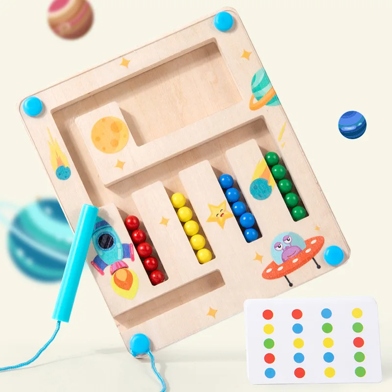 Magnetisk Colour Spel - Magisk färgjakt - Färgläggningsspel
