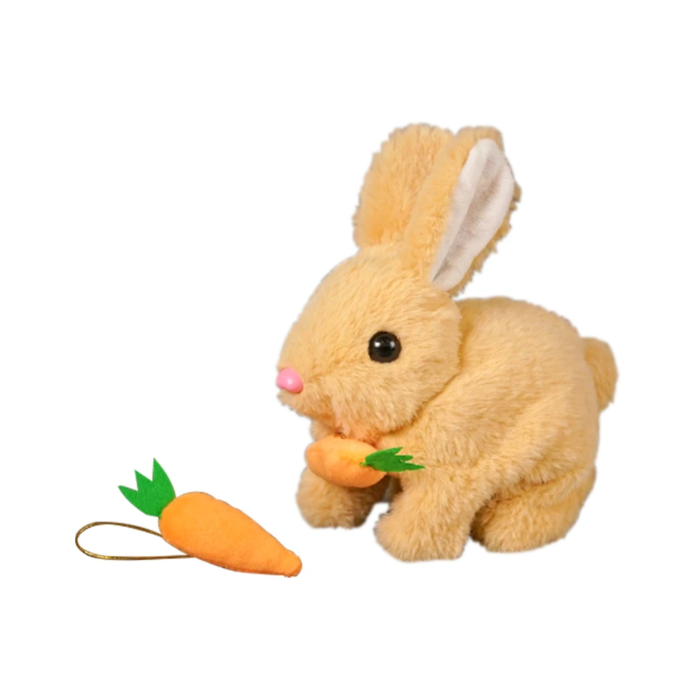 Electric Bunny – Levande och mysig – Kanin i plysch