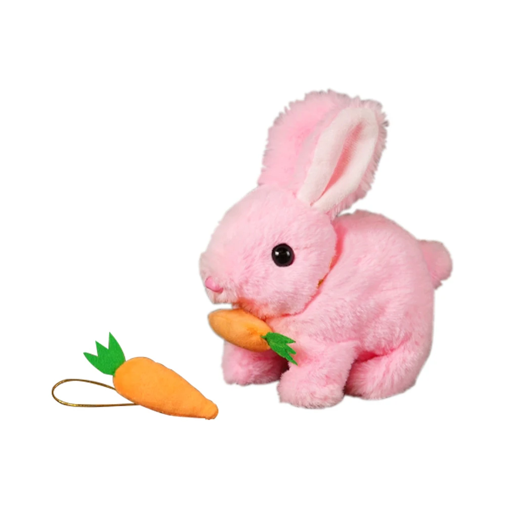 Electric Bunny – Levande och mysig – Kanin i plysch
