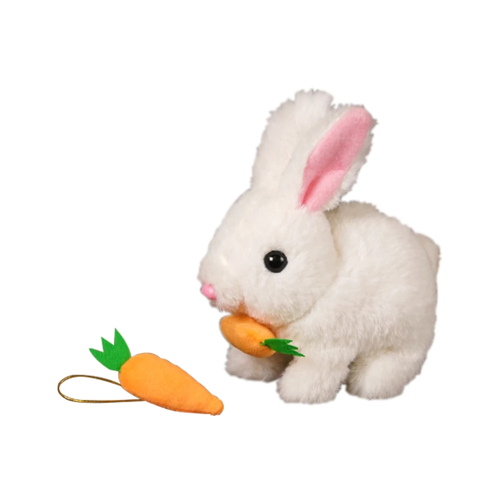 Electric Bunny – Levande och mysig – Kanin i plysch