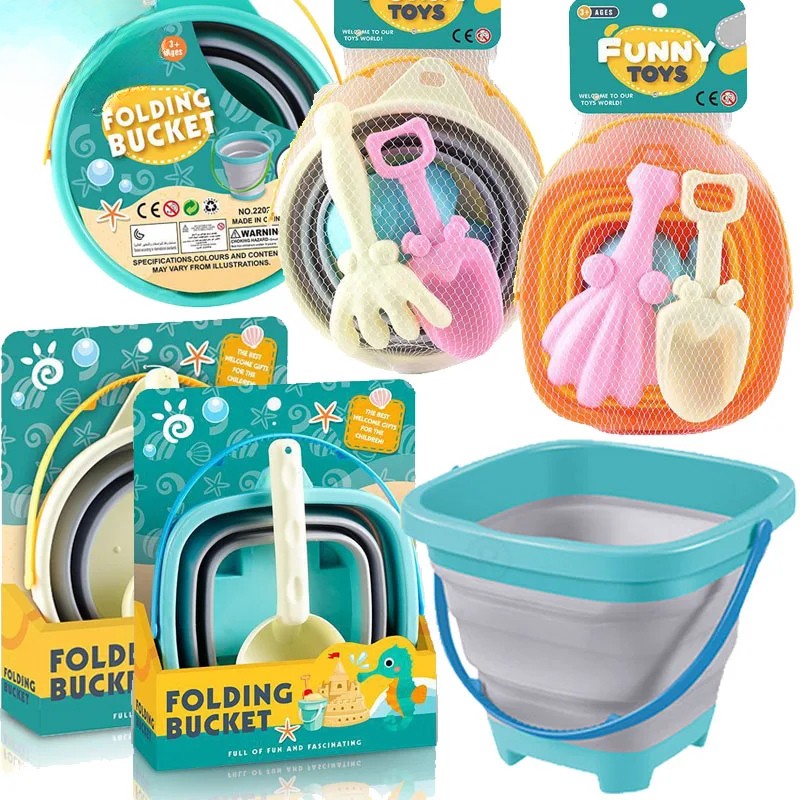 Foldable Beach Leksaker – Sommarsandkul - Strandset Barn