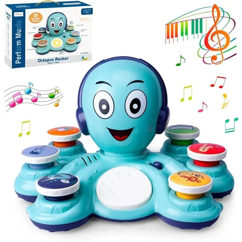 Musical Octo - Musikfest med bläckfisk - Musikleksak