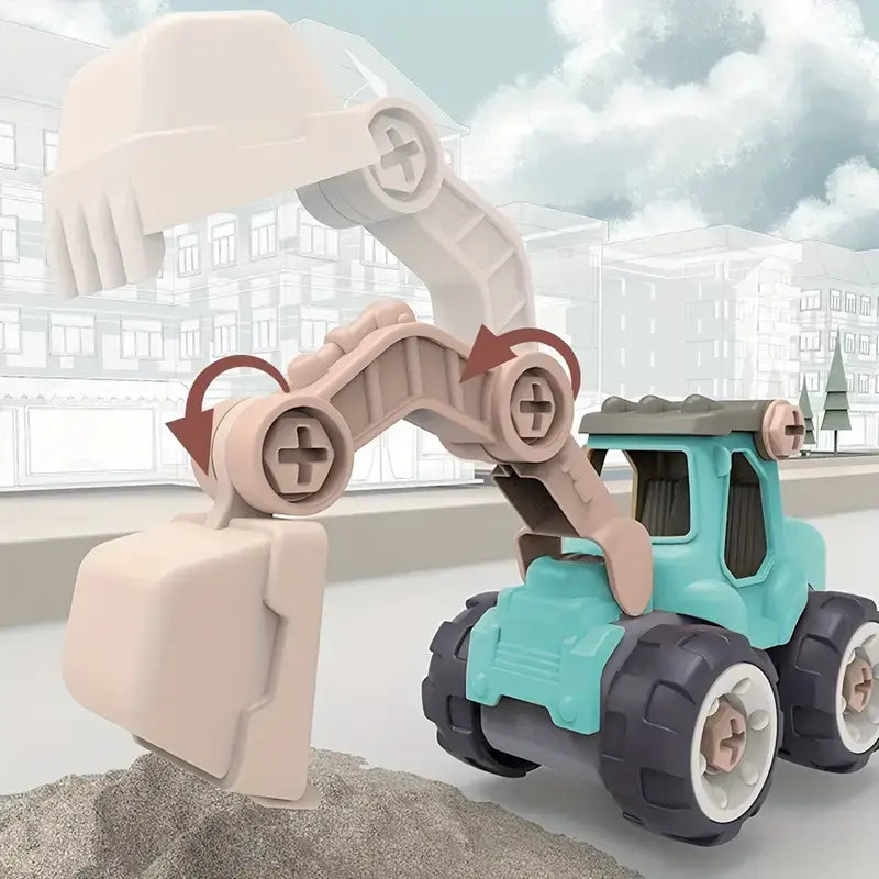 Building-Masters Mini Engineering-fordonsset