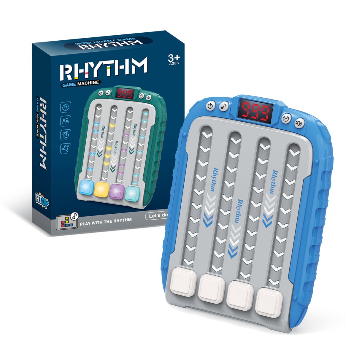 Rhythm - Minskar stress, förbättrar reaktionsförmågan - Snabbhetsspel