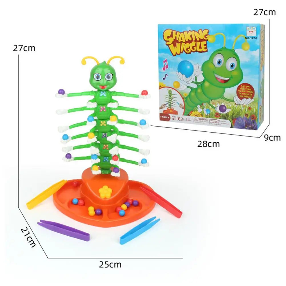 Shaking Wiggle – Larv i rytm - balansspel för larver