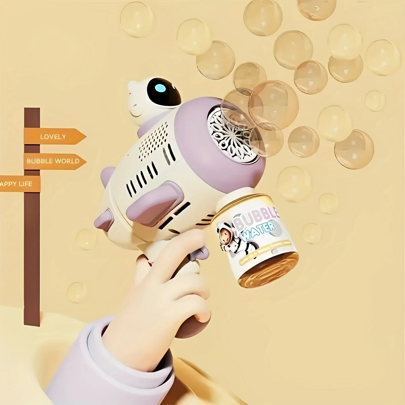 Spaceman Bubble Blaster - Bubbelglädje - Bubbelpistol