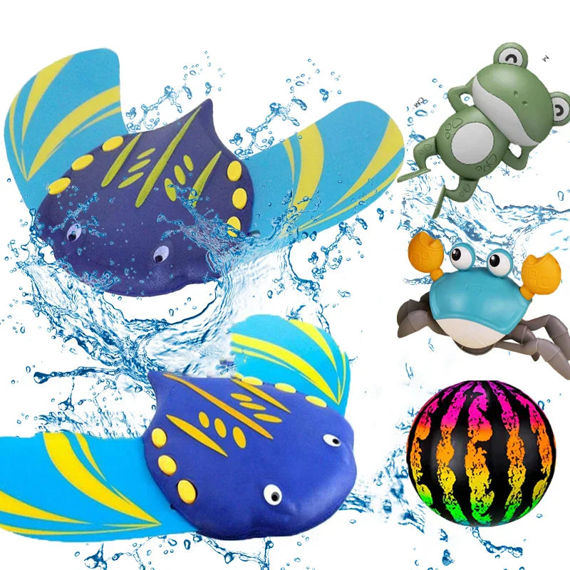 Water Gliders - Undervattensäventyr - Vattenleksak med bläckfisk